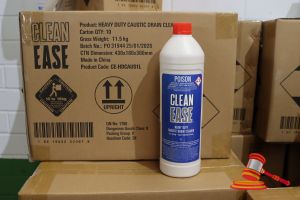 288 · 2x BOXES OF CLEAN EASY HEAVY DUTY DRAIN CLEANER, 1L, 20x BOTTLES TOTAL