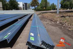 Gal Steel Z Purlins, Approx 200mm - 12 Pcs At 10.9m
