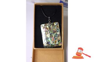 77 · PAUA SHELL PENDANT