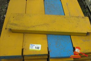 25 X Steel Shelf Pieces, Suit Pallet Racking 850 X 230 Each