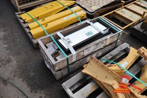 4 X Komatsu Hd1500 Mirrors, P/N Ak4069 In Crates