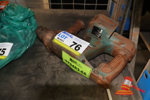 76 · 1 X MAKITA CORDLESS ROTARY HAMMER DRILL, MODEL: DHR242, 18V, �24MM, SN:716766, UNTESTED (NO BATTERY)
