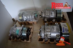 11 · 4 x Unused Sanden & ACTECmax 24 & 12V Automotive Air Conditioning Compressors *Types: Sanden SD7H15 x 2, Sanden SD715-S8016, ACTECmax 7H15