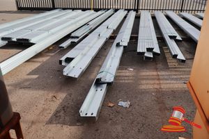 47 · 1 PACK GALVANISED STEEL Z PURLIN APPROX 150MM X 1.5MM, 1@ 5.9M, 5@ 6.2M, 5@ 7.7M, 1@ 8.4M