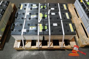 16 · 2x LEAD- ACID, 245H52 BATTERIES, APPROX 500 x 260 x 220mm HAH, 1170CCA ( S44# RITM0773953, DR# 1453 )