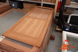 Timber Door (No Glass), Code: Ed 89, 2040 X 820 X 25mm