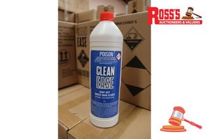 247 · 2x BOXES OF CLEAN EASE HEAVY DUTY DRAIN CLEANER, 1L, 20x BOTTLES TOTAL