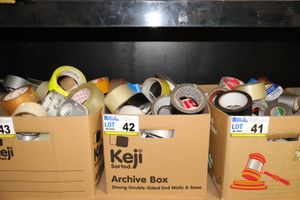 Box Of Assorted Tape