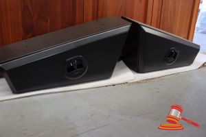 Pair Of Tapered Under Tray Tool Boxes 700mm R&L, Aluminium Matte Black