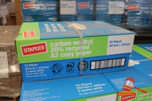 277 · 4x BOXES OF CARBON NEUTRAL A3 COPY PAPER