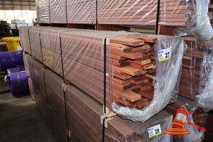 27 · Jarrah 65x20 Decking, Random length, 360 L/M, 25.2M2 WITH A 5mm GAP, TRANSPORT SIZE 3MTR x 400 x 400 (pack 45)