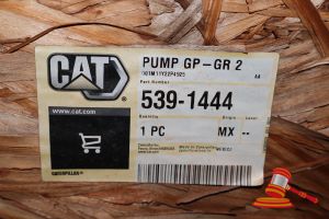 1 X Caterpillar Hydraulic Pump, Pump Gp-Gr 2, Caterpillar P/N:539-1444, On A Pallet