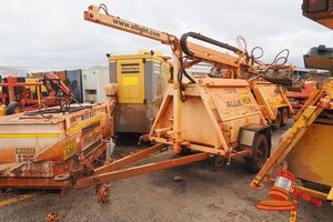 49 · 2014 Allight Lighting Trailer White Reg #: Unlic VIN: 6JETRAMLTELV11151, S/N: U11151 Features: Ring Hitch, 4 x Overhead Lights on pivot stand, Jockey Wheel, eng# GJ65701U008319W (Asset # S44#RITM0678517, DR#1160), (Disp# FL#17D4156) Condition: Panel: FAIR, Paint: FAIR, Tyres: FAIR, Floor: FAIR, Overall Condition: FAIR