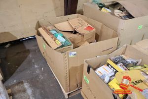 Assorted Heavy Machinery Parts Including Force, Cat, Australas, Ultraclass, Banlaw, Goshawk And Scania Components, Lifters, Pistons, Seals, Adapters, Wiper Rods, Couplers, Transducers, Water Separator Elements, Bearings And Various Others (Poss Unused, Boxed), On A Pallet, (B5150140)