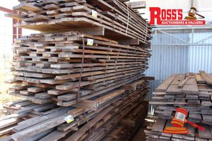 Tbg201 -Tasmanian Blue Gum Standard And Better Grade 70-150x25-27mm Rough Sawn Boards- @ 0.9-3.1m, Approx 265lm