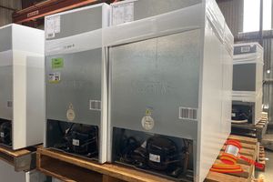4 X Hisense Hrbf125, 125l Total Volume Approx; 480mm D X 500mm W X 760mm H, Some Marks, Untested, On A Pallet