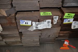 83 · JARRAH SKIP DRESSED, STD, 190mm x 36mm, 31LM, RANDOM LENGTHS, QTY 0.236M3 (L1800 x W400 x D500 TRANSPORT SIZE ONLY APPROX) (PACK# 2486214)