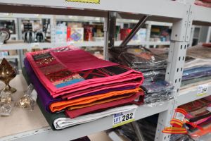 Bundle Of Colourful Cushion Covers, 60 X 60cms And Mini Tote B Ags