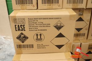 429 · 2x BOXES OF CLEAN EASY HEAVY DUTY DRAIN CLEANER, 1L PER BOTTLE, 20x BOTTLES TOTAL