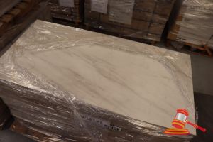 328 · PALLET OF VENATO BIANCO NATURAL R/T PORCELAIN FLOOR TILES, 600 x 1200 x 9.8mm, 30 BOXES, 43.20m2 TOTAL