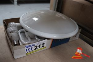 212 · ASSORTED ELECTRICAL INCLUDING GLOBES, LIGHTS