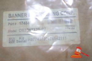 1 X Banner Interface External Antenna, Model: Dx80n2x2s-P7, P/N:17454, (Wrapped / In Plastic), (B4434012), (Po 81955213/10, Plant# 1008)