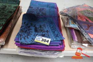 304 · BUNDLE OF COLOURFUL DESI PATCH CUSHION COVERS, 60 x 60cms