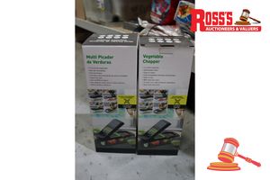 60 · 2x VEGETABLE CHOPPERS