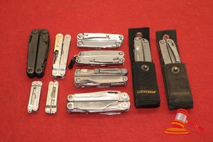10 X Assorted Leatherman Multi Purpose Tools