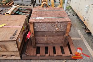 57 · APPROX 2X CATERPILLAR GEAR, CAT P/N:9D-0129, 1 PC, POSS UNUSED (CRATED), ON A PALLET