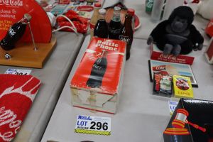 296 · BUNDLE WITH 5x ASSORTED COCA-COLA BOTTLES AND 1x COCA-COLA BOTTLE PHONE