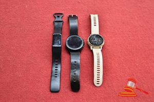4 · 1 X SAMSUNG GALAXY WATCH 3, 45MM, 1 X GARMIN FENIX 6S PRO, 1 X FITBIT CHARGE 5 (UNTESTED / SOME MARKS / CHARGER INCLUDED)