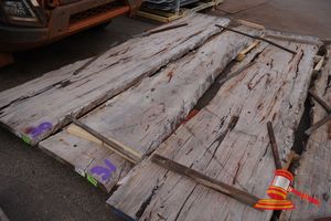 Live Edge Marri Slab, 4.3 X 450/750 X 60