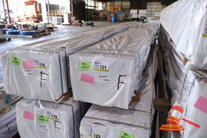 Jarrah Skip Dressed, Feature, 100mm X 25mm, 409lm, Transport Dims L5.7 X W500mm X D430mm, Approx Weight 800/900kg, Random Lengths (Pack# 320029851)