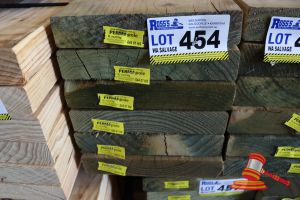 454 · 6x LENGTHS OF STRUCTURAL MGP 10, H4 TREATED PINE TIMBER, APPROX 240 x 45mm x 2.4m
