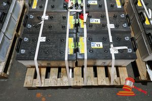13 · 2x LEAD- ACID, 245H52 BATTERIES, APPROX 500 x 260 x 220mm HAH, 1170CCA ( S44# RITM0773953, DR# 1453 )