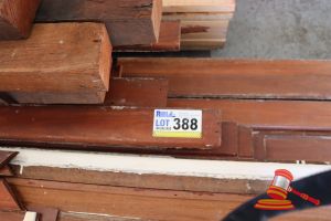 Bundled Of Recycled Jarrah Skirting, Approx 18 X 19mm, Various Lengths From 1200mm To 3300mm