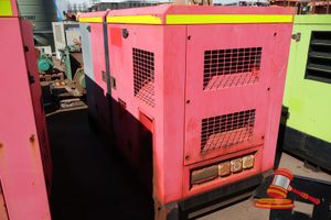 35 · 1 X LEES DIESEL GENERATOR SET, MODEL: LSC44S3, 40KVA,240/415V, 55.6A, SN:201811024, HOURS UNSIGHTED, DAMAGED BATTERY ISOLATOR, APPROX; 1M W X 2.4M L X 1.6M H, UNTESTED, (ASSET# GS3180)