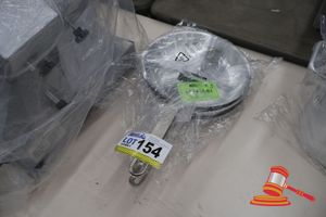 154 · 3 x FRY PAN ALUM 25CM