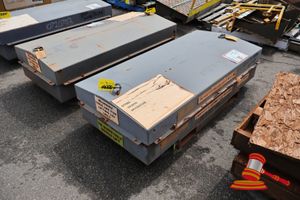 1 X ATLAS COPCO CARRIAGE SHEAVE ASSEMBLY SN:WMW-13434-230, 223KG APPROX TARE WEIGHT,WLL 300 KG SUITABLE FOR P/N: 2657646127 ONLY