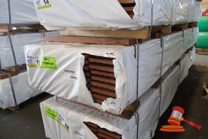 Pack Of Jarrah Overlay, Feature, 130mm X 013mm, .27.04m2, 208lm, Random Lengths(Transport Size L2.960mt X W520mm X H350/400mm, 350kg Weight Approx ) (Pack# 320029841-25)