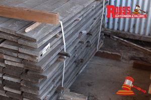 JAR227 - JARRAH STANDARD AND BETTER GRADE 150x27-30mm Rough Sawn Kiln Dry Boards-80@ 1.5-1.6m