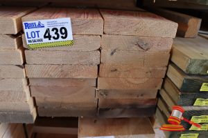 16x Lengths Of Non-Structural, Untreated Pine Timber, Approx 170 X 35mm X 2.4m