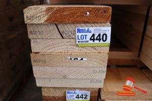 440 · 6x LENGTHS OF STRUCTURAL MGP 10, UNTREATED PINE TIMBER, APPROX 240 x 45 x 2.4m
