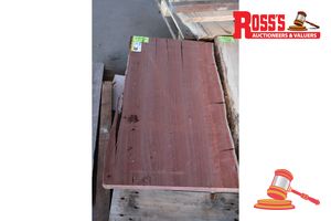 39 · JARRAH SLAB/BOARD, L1020mm x W530mm/550mm x DEPTH 40M APPROX