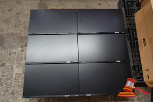 73 · 6 X SAMSUNG 24 INCH MONITORS, MODEL: F24T450, UNTESTED, NO STANDS (SOME MARKS / NO CABLES)
