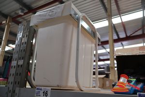 16 · UNDER BENCH BIN