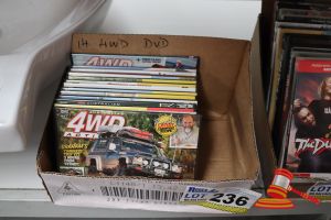 14x ASSORTED 4WD DVD'S