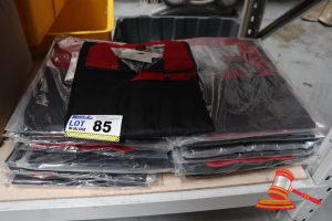 85 · APPROX 20x RED AND BLACK WINDBREAKER JACKETS, SIZE: M