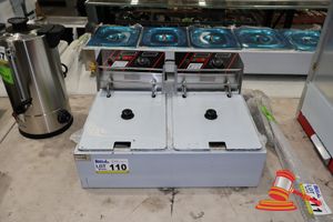 110 · CATERCOOK BENCHTOP FRYER 2 BASKET (UNUSED)